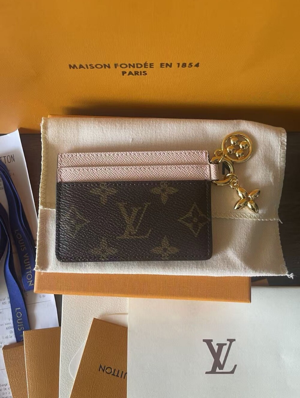 Louis Vuitton Charms Card Holder